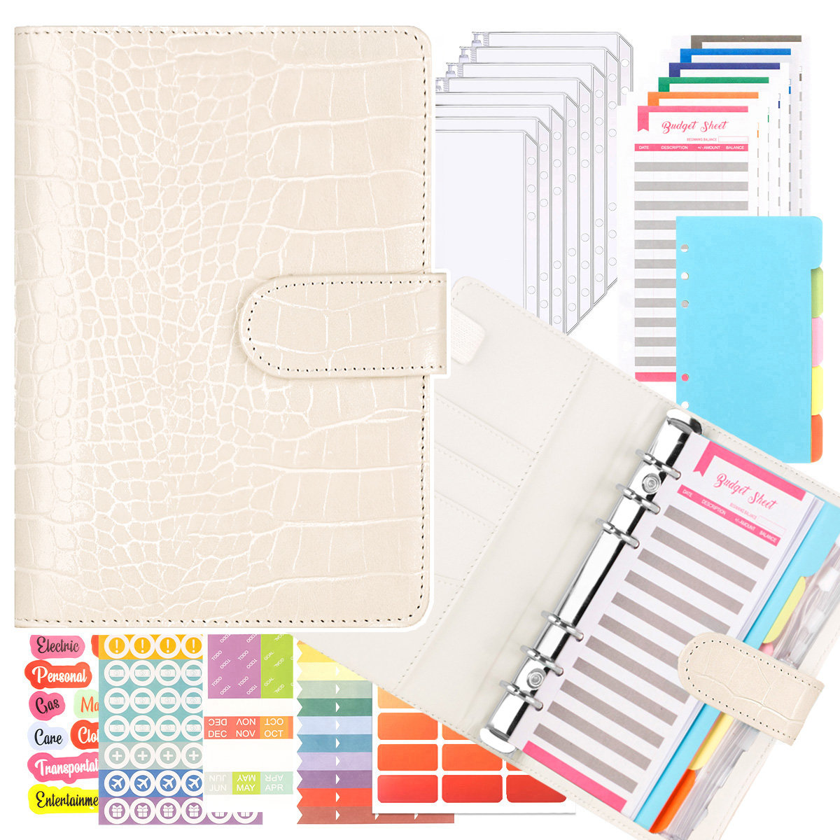 PLANER BUDŻETOWY SEGREGATOR FINANSOWY OSZCZĘDNIK ORGANIZER BUDŻETU NOTES A6