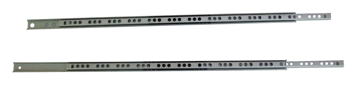 PROWADNICA, PROWADNICE MEBLOWE DO SZUFLAD L-342 [mm]. Kolor : metaliczny