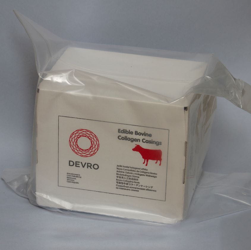 Osłonka kolagenowa DEVRO kaliber 19 mm kolor smoke długość 1158m