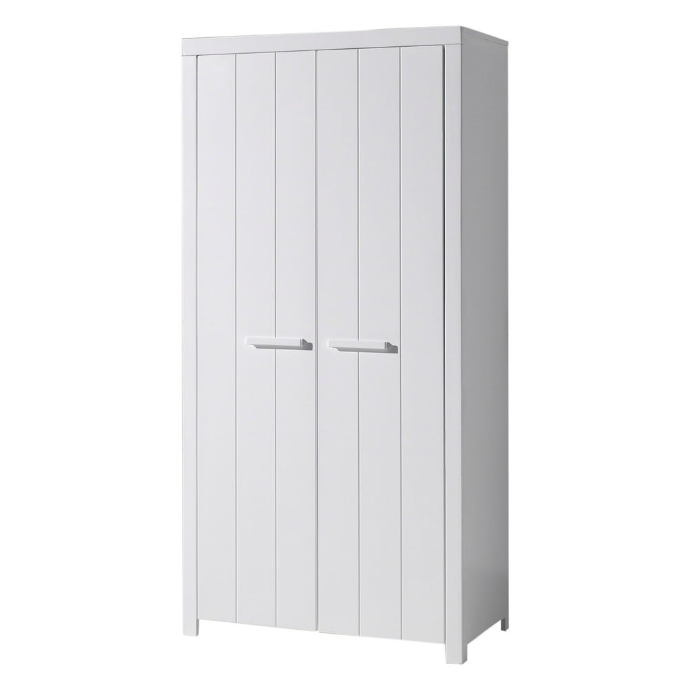 Biała szafa Vipack Erik, szer. 99 cm