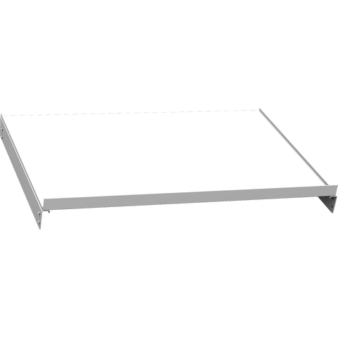 Dodatkowa półka do szaf warsztatowych KOVOS, 950 x 600 mm, szary, 1 ks