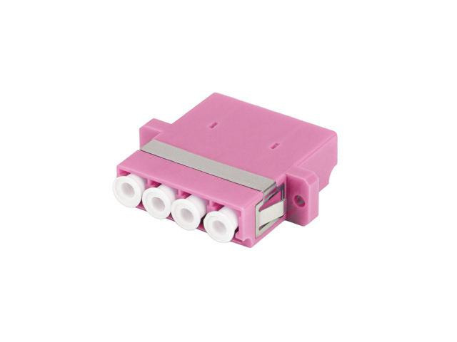 Adapter światłowodowy lanberg mm lc/upc quad om4 FA-LCUP-MQ41-0001-VT