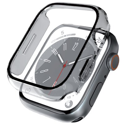 Etui + szkło Crong Hybrid Watch Case Apple Watch 4/5/6/7/SE/8/9 40/41MM (Cl
