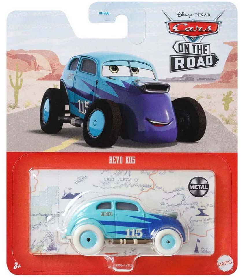 Samochód Mattel Disney Pixar Cars On The Road Revo Kos (0194735076628)