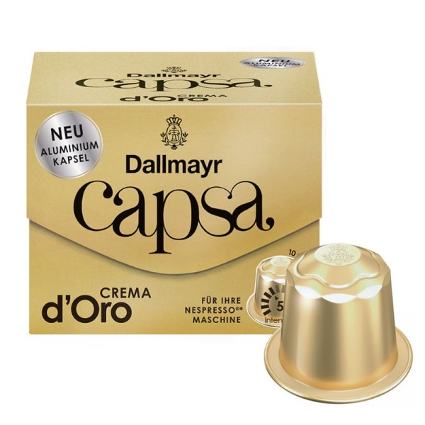 Dallmayr Kawa w kapsułkach CAPSA Crema d`Oro, 10 szt.