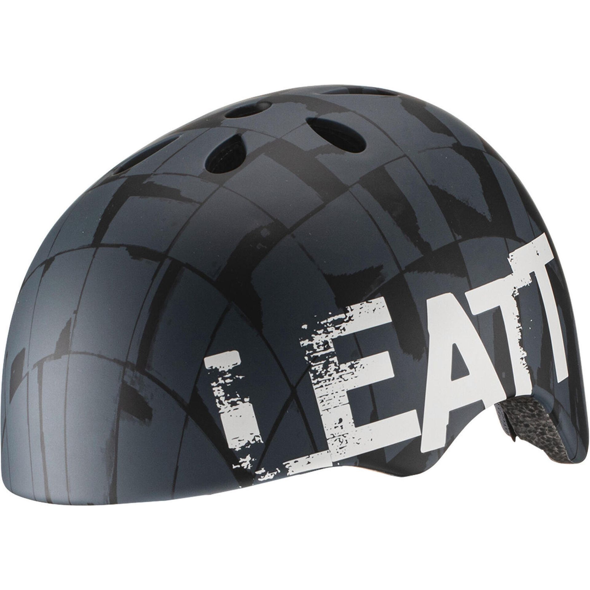 Leatt Leatt MTB Urban 1.0 Helmet Youth, czarny 50-54cm 2022 Kaski dla dzieci LE-HLT-2226/2312/XS