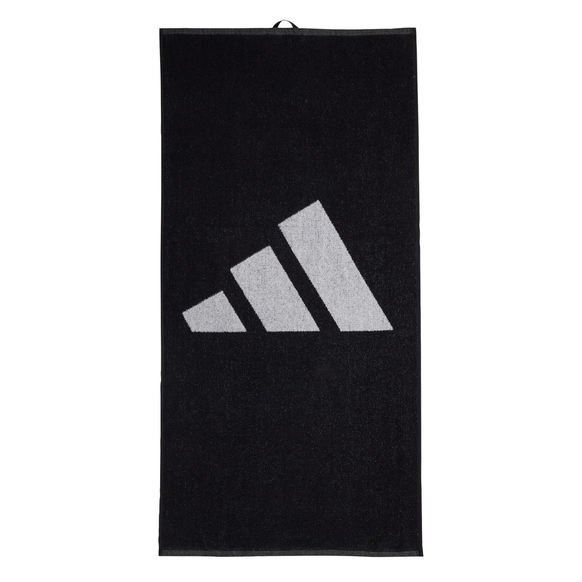 Ręcznik adidas  3Bar Towel Small Black