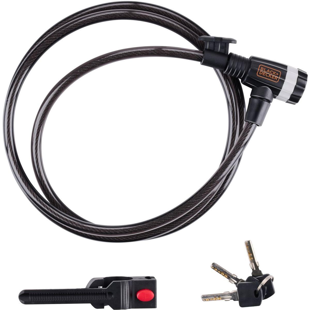 Zapięcie rowerowe BLACK&DECKER 233901 Linka