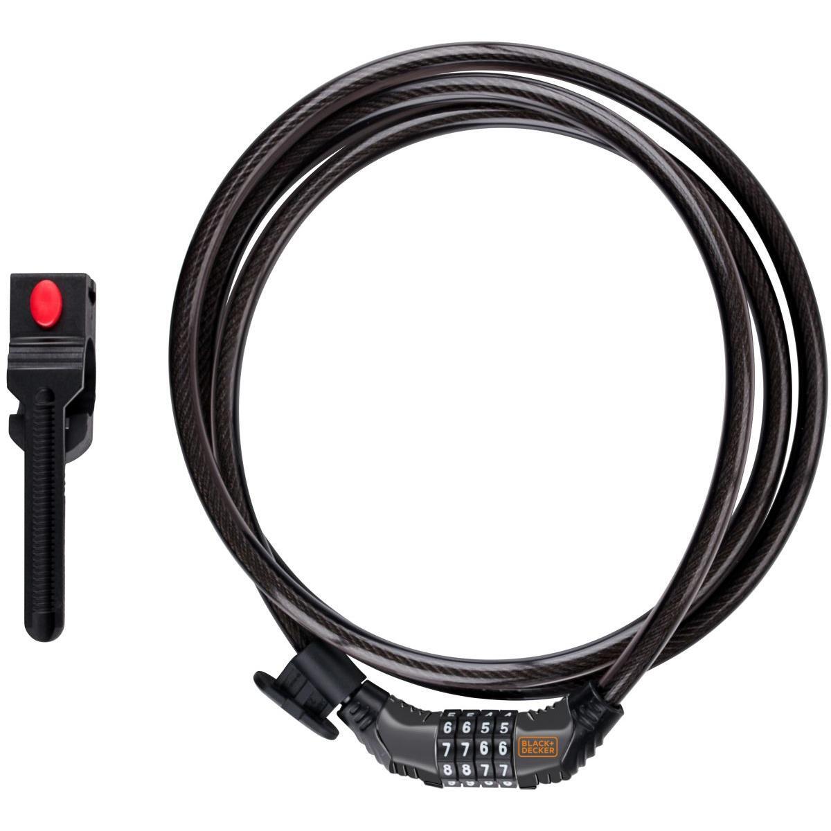 Zapięcie rowerowe BLACK&DECKER 233963 Linka