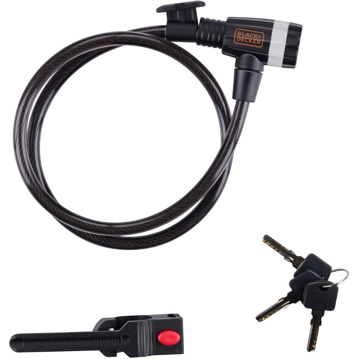 Zapięcie rowerowe BLACK&DECKER 233895 Linka
