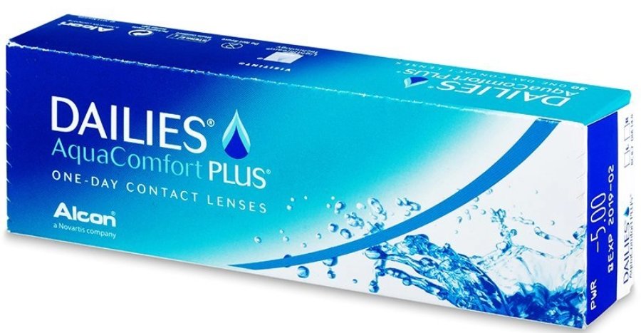 DLY AQUACOMFORT PLUS, Soczewki kontaktowe, 30P 870 140 +04.50