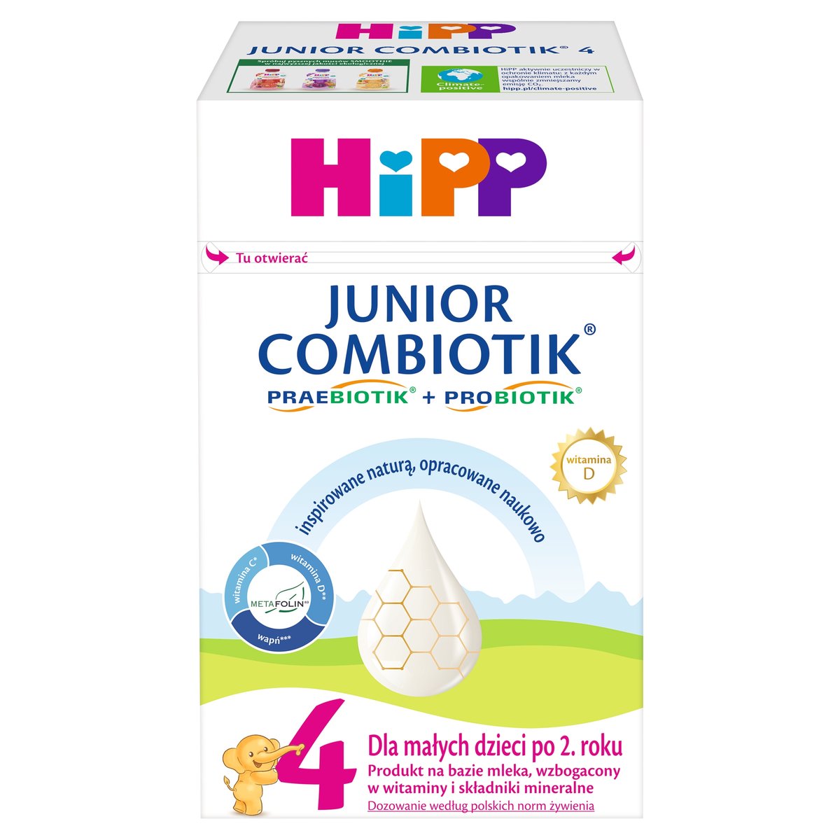 HIPP 4 JUNIOR COMBIOTIK, 550G