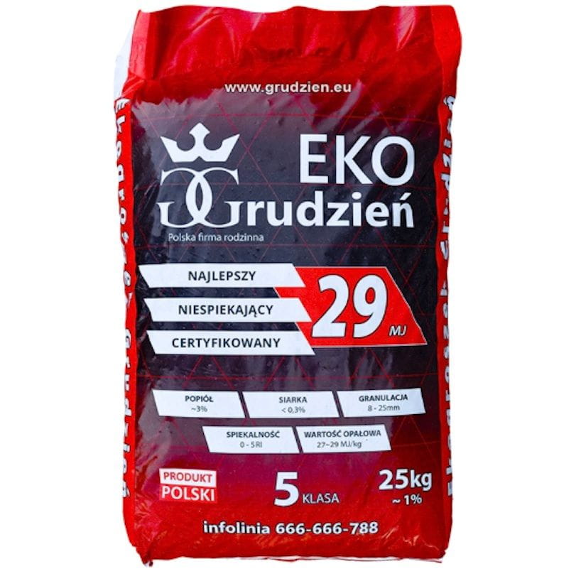 Ekogroszek Eko Grudzień 29MJ 1000kg