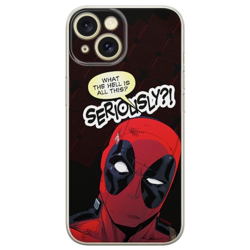 Etui dedykowane do Iphone 15 PLUS wzór:  Deadpool 010 oryginalne i oficjalnie licencjonowane