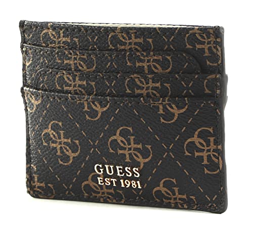 GUESS Women Laurel SLG Phone CRO Wallet, Brązowe logo, jeden rozmiar