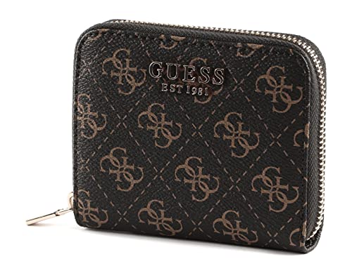 GUESS Laurel SLG Phone CRO, Portfel Kobiety, Jeden rozmiar, Brązowe logo, 70AA