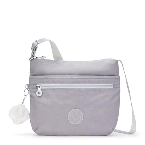 Kipling Damskie Arto Medium Crossbody, jeden rozmiar, szary, Rozmiar Uniwersalny