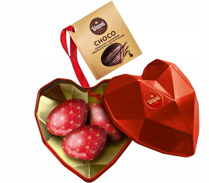 Bombonierka Serce z czekoladkami Choco Wawel 55g