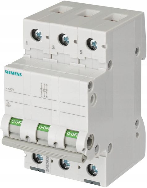 Siemens Rozłącznik modułowy 100A 3P 400V 5TL1391-0 5TL1391-0