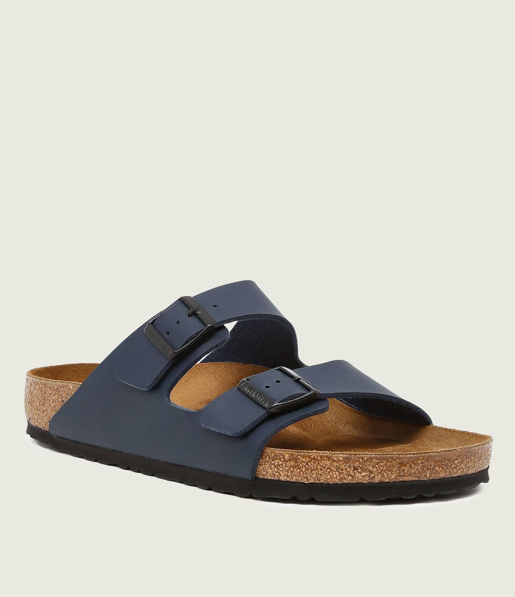 Birkenstock Klapki Arizona BF z dodatkiem skóry regular fit