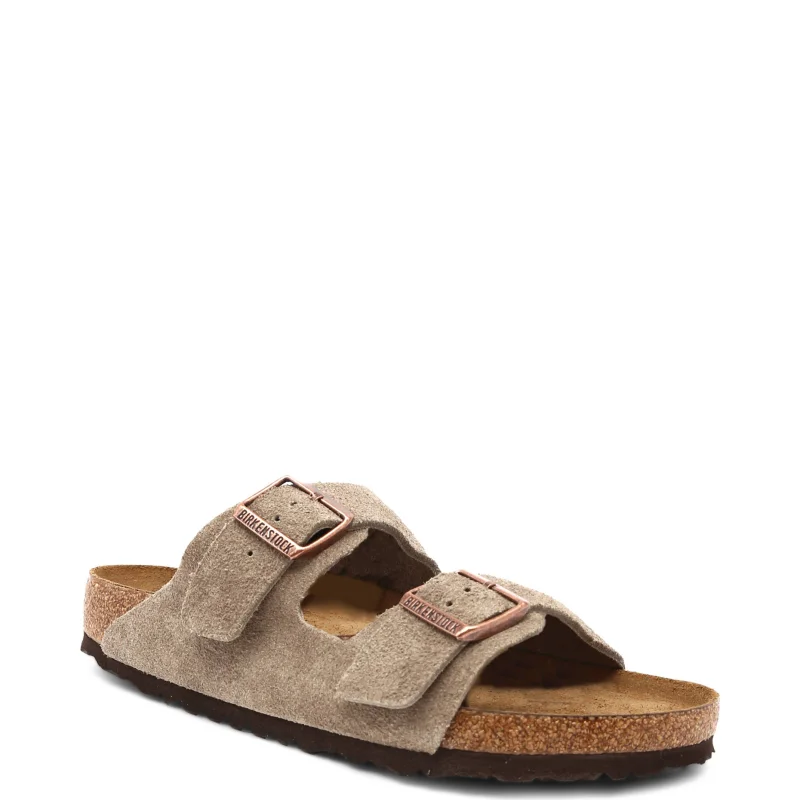 Birkenstock Skórzane klapki Arizona SFB | regular fit soft footbed