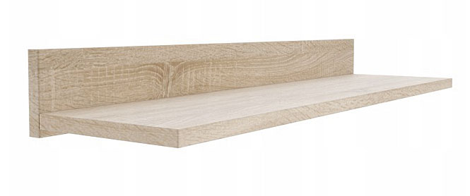 Młodzieżowa Półka Dąb Sonoma 80 Cm N2-L61