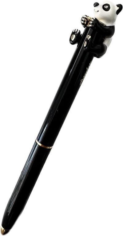 Paperchase-Długopis panda czarny