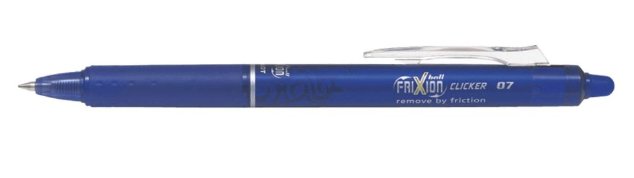 PILOT- Frixion Cliker 07 remove by friction Niebieski