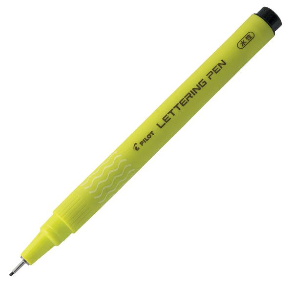 PILOT-  Marker cienki Lettering Pen  Czarny