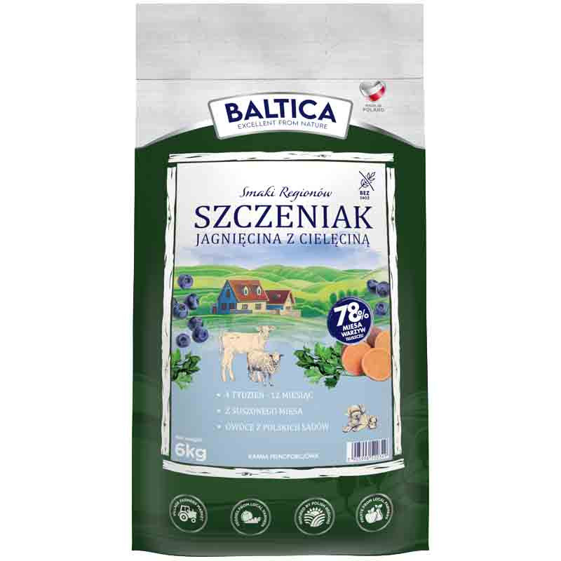 Baltica szczenięta Cielęcina z jagnięciną all breeds 6kg