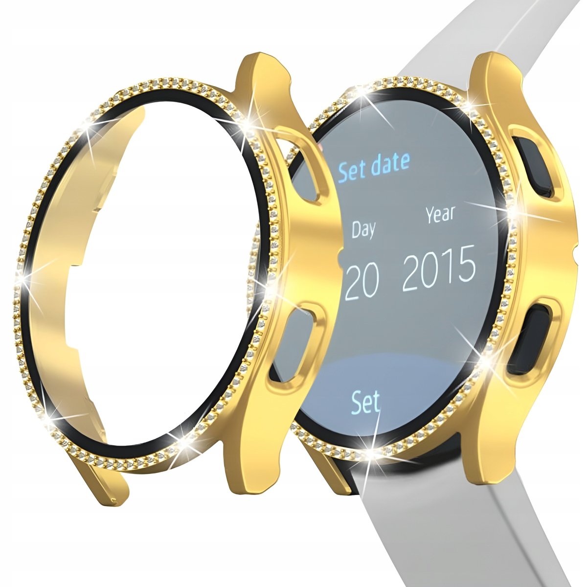Etui + Szkło Do Samsung Galaxy Watch 4 5 40Mm Odporny Case 2W1 6 Kolorów