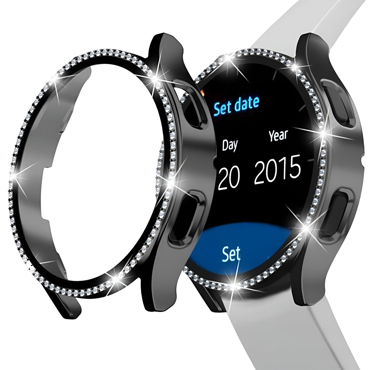 Etui + Szkło Do Samsung Galaxy Watch 4 5 40Mm Odporny Case 2W1 6 Kolorów