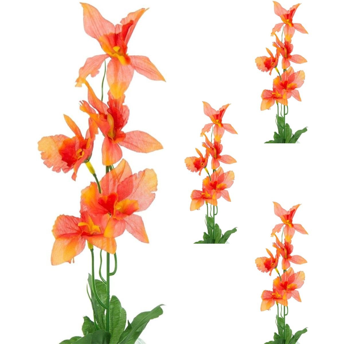 Storczyk Gałązka Dekoracyjna Koralowa 3 szt