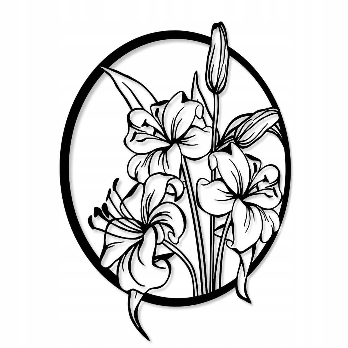 DEKORACJA ŚCIENNA 3D PANEL AŻUROWY NA ŚCIANĘ TRYPTYK TRYPTYKI DO SALONU