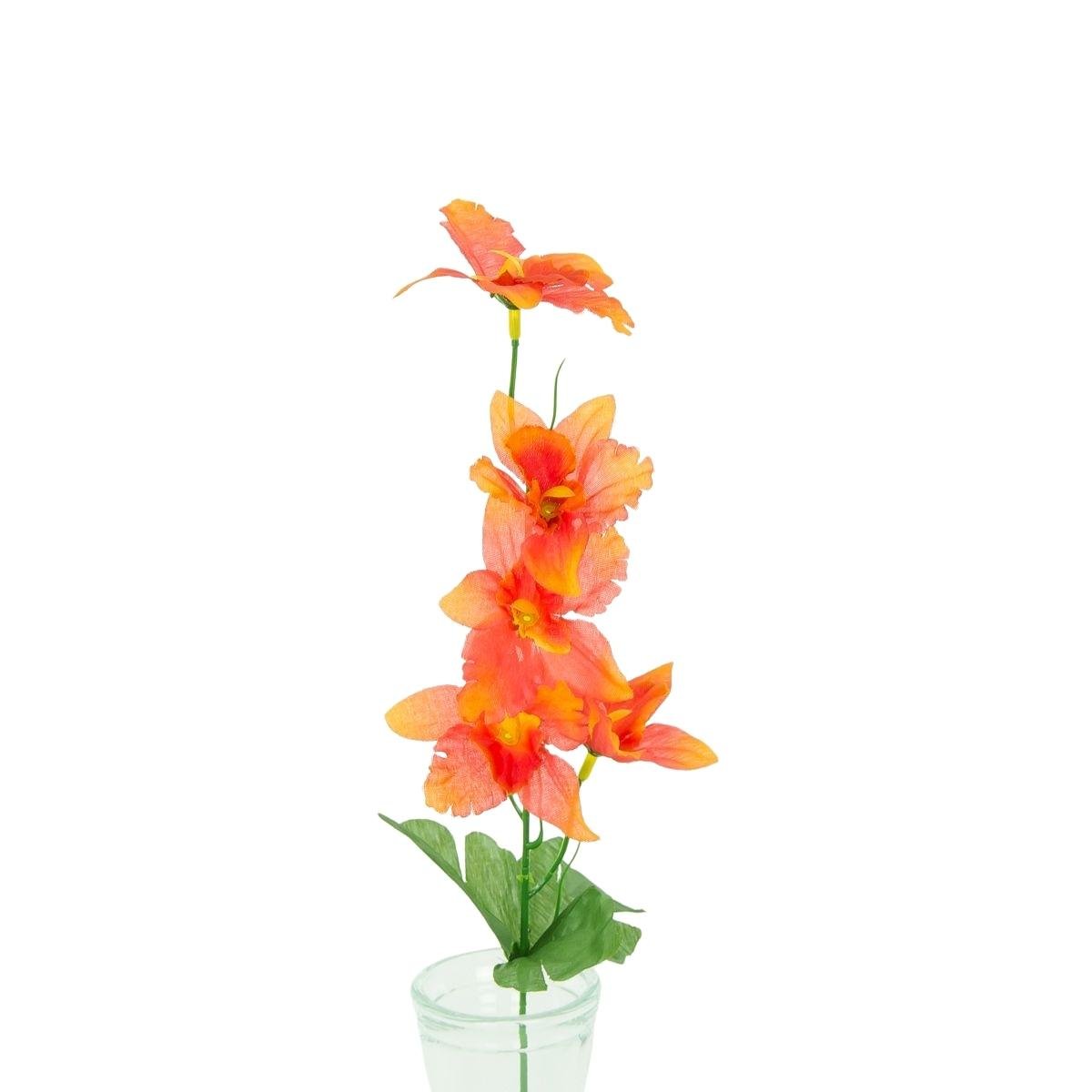 Storczyk Gałązka Ozdobna Czerwony Pomarańcz 1 szt