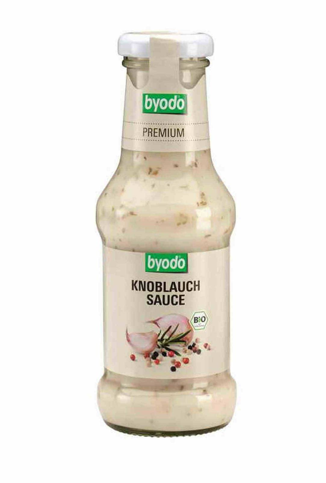 SOS CZOSNKOWY BEZGLUTENOWY BIO 250 ml - BYODO