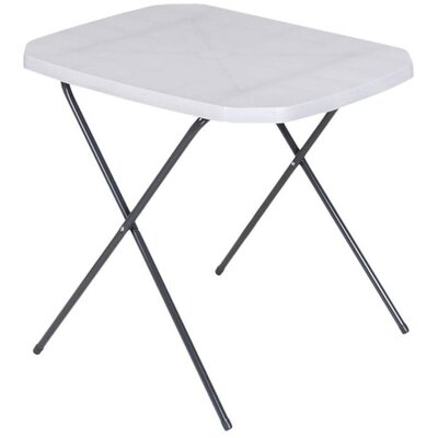 Stolik turystyczny 70 x 53 cm szary / antracyt PATIO