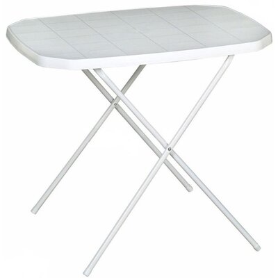 Stolik turystyczny 70 x 53 cm biały PATIO