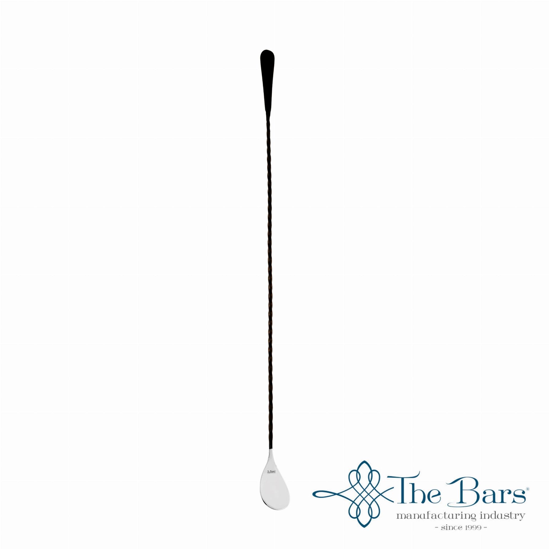 Łyżka barmańska czarna XL 45 cm