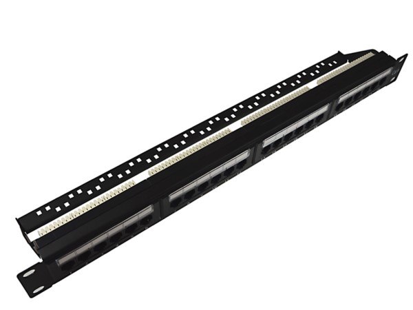 Patch panel 24-port UTP6 1U 19