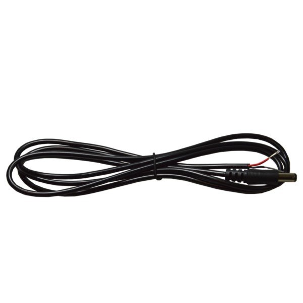 Wtyk DC 2,1/5,5/9,5 prosty z kablem 1,5m op/50