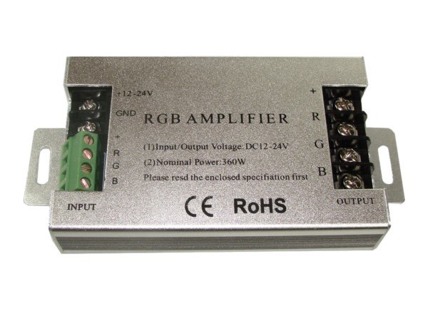Wzmacniacz LED RGB 30A