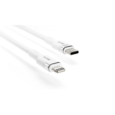 Kabel USB Typ-C - Lightning XLINE 30W 3m Biały