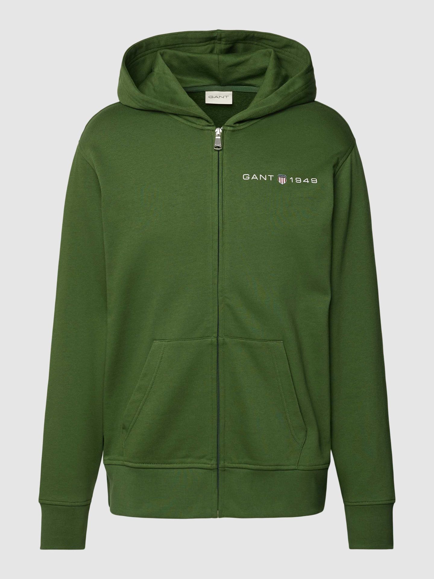 Bluza rozpinana z nadrukiem z logo