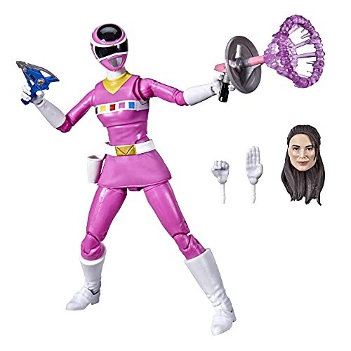 Kolekcja Power Rangers Lightning In Space Pink Ranger – 6-calowa figurka kolekcjonerska z akcesoriami, dzieci w wieku od 4 lat