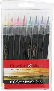 Crawford & Black 8 flamastrów