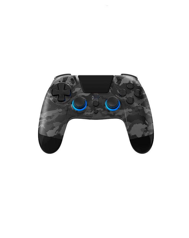Kontroler bezprzewodowy GIOTECK VX4+ Wireless RGB Controller Dark Camo do PS4 i PC
