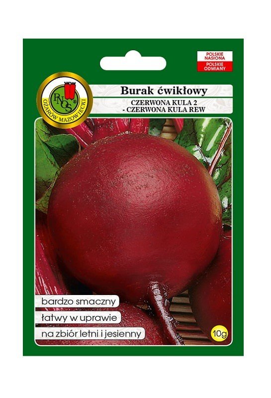 Burak ćwikłowy Czerwona kula 10 g PNOS Ożarów