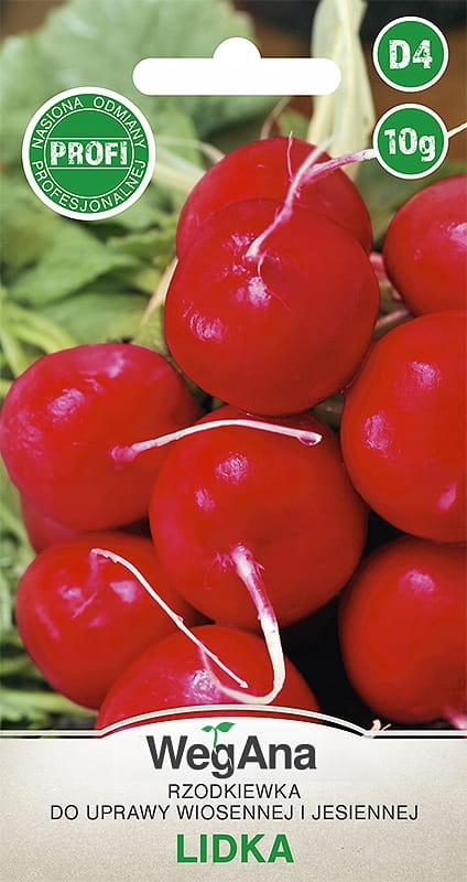 Rzodkiewka Lidka 10g nasiona - WegAna