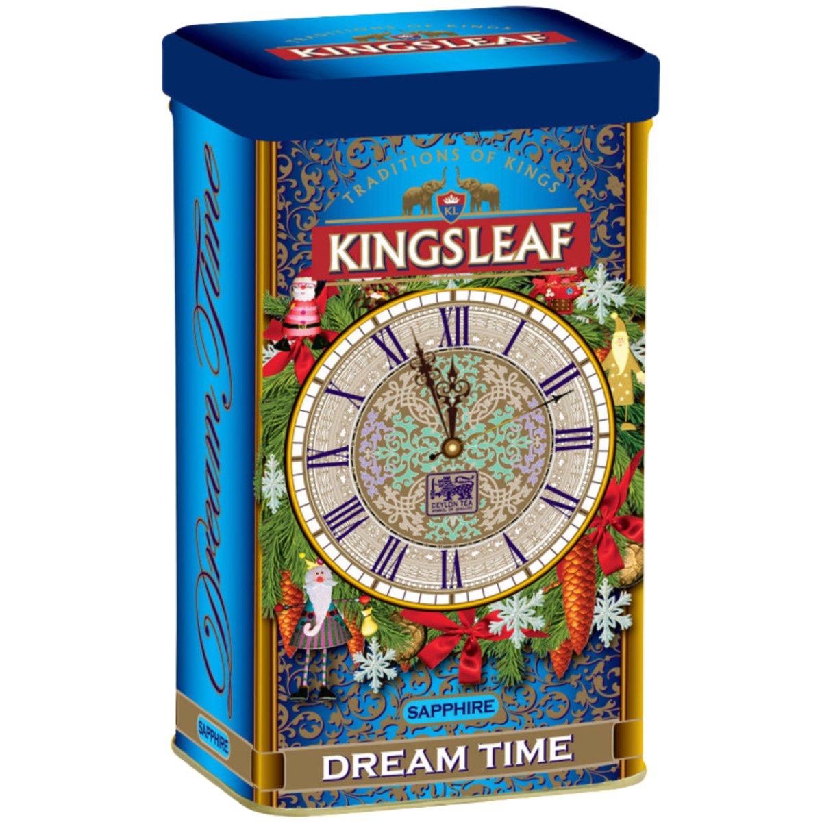 Kingsleaf DREAM TIME SAPHIRE herbata czarna CEJLOŃSKA liściasta w puszce - 75 g